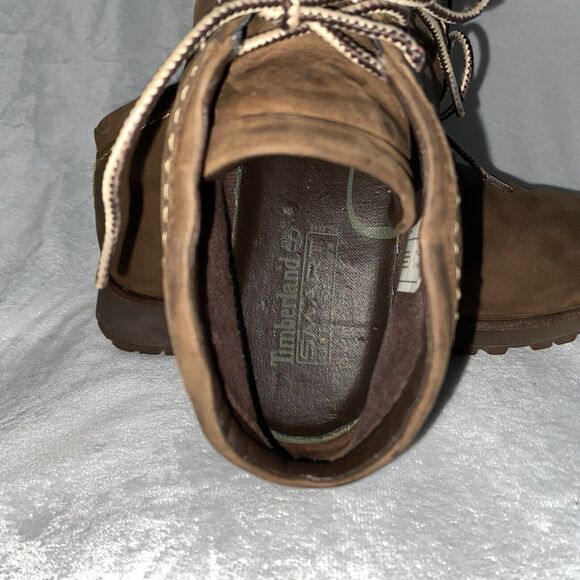 Timberland Smart Comfort Brown Low Chukka Hiking Outdoor Boots - Picture 9 of 13